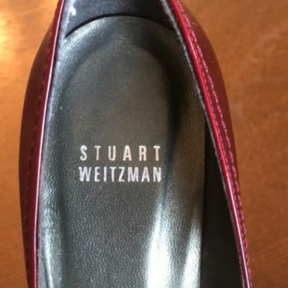 Stuart Weitzman Red High Heels Size 6 M - image 6